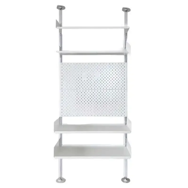 

Figure shelf, adjustable partition bookshelf, hole board