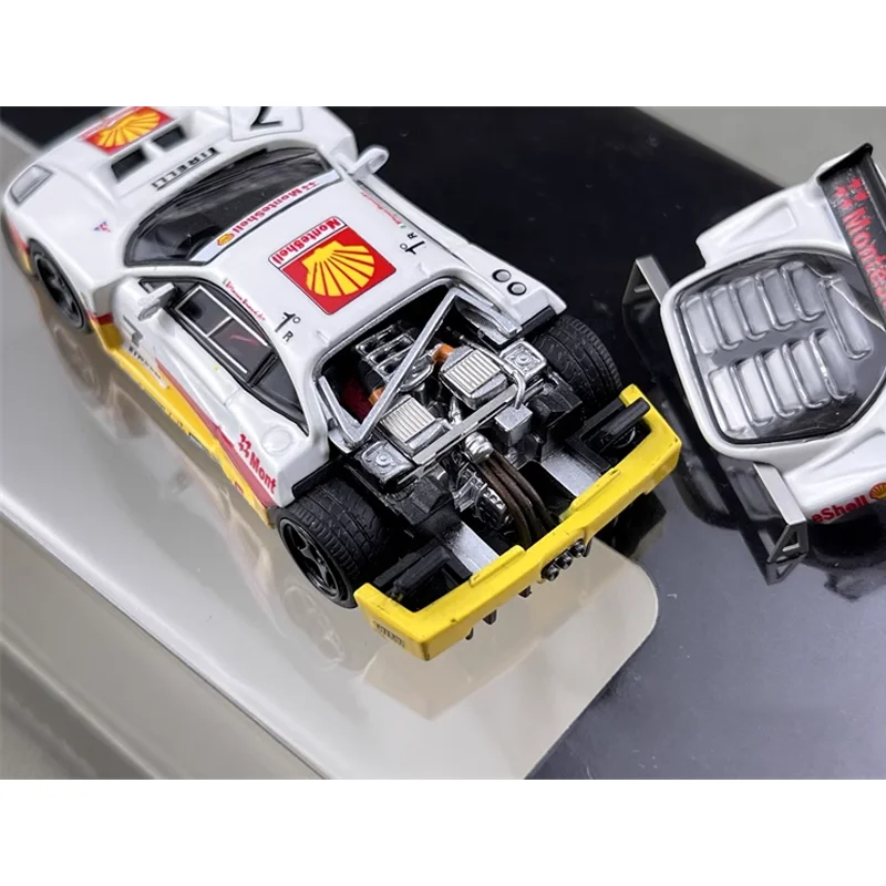 SH 1/64 Ferrari F40 LM Prachtige versie Legering speelgoed motorvoertuig gegoten metalen model geschenken