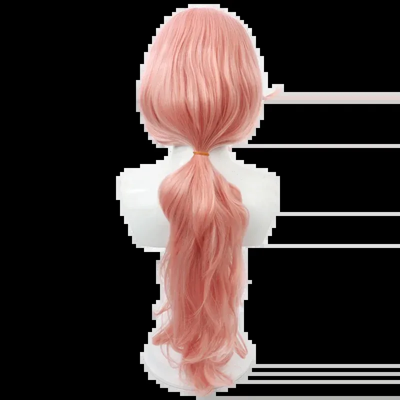 

NewLudmilla Wig Nikke Goddess of Victory Cosplay 80cm Wavy Long Synthetic Hair Halloween Carnival Party Role Play + Wig Cap2025