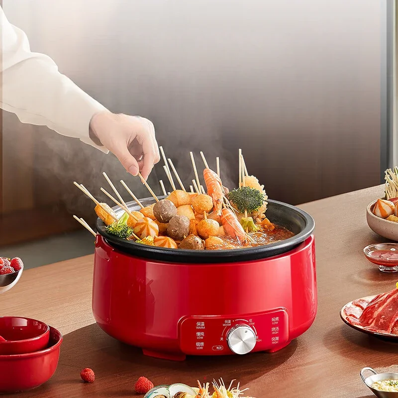 220V Multi Cookers Electric Pot  Split Deep Pot  Household Non-stick Pan  Rice Cooker Cooking Appliances