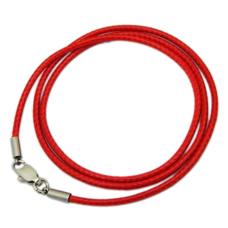 Black Braid Wax Cord for DIY Jewellery Making