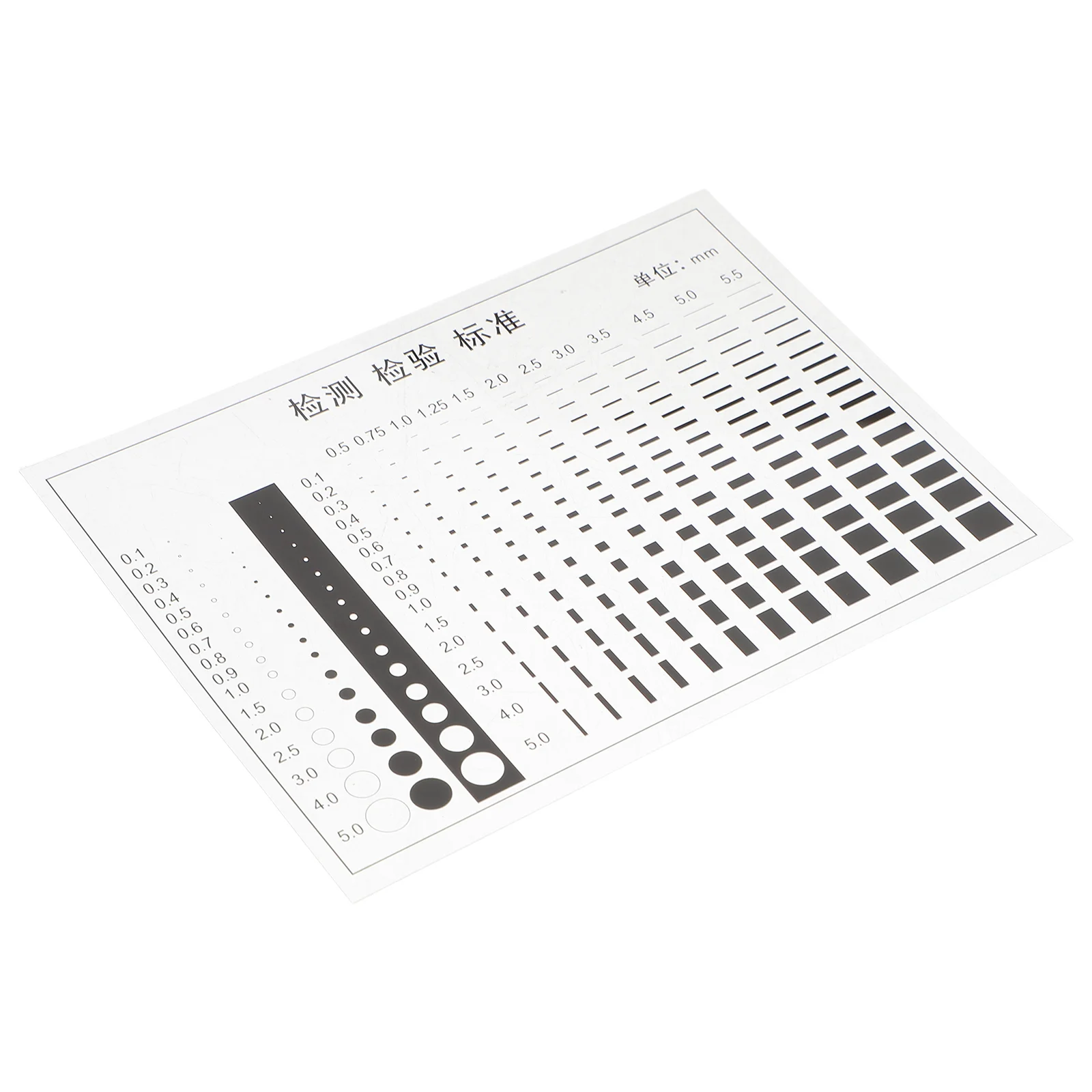 Edge Banding Machine Film Rubric Toning Appearance Detection Ruler High Precision Automobile Transparent Plastic Long Handle