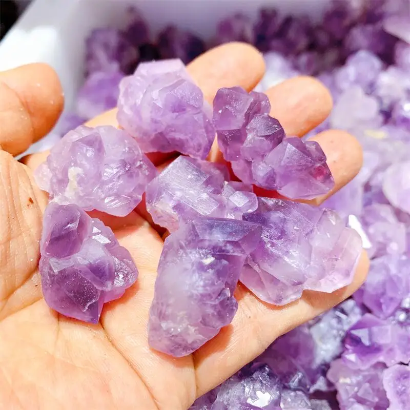 1kg Natural Raw Amethyst Cluster Combo Bulk Wholesale Crystal Chunks Healing Crystals Landscaping Feng Shui Fish Tank Decor