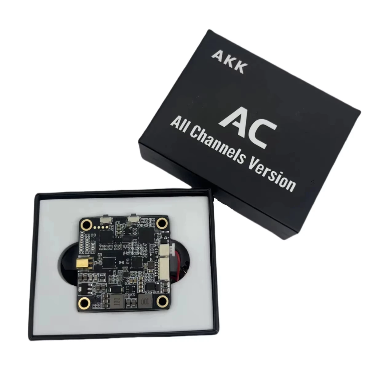 AKK TX3000AC 5.8GHz 80CH 3W VTX transmetteur vidéo ventilateur de refroidissement intégré fpv vtx pour Drone de course FPV RC quadrirotor