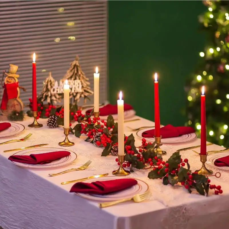 *1/2/3Pcs Vintage Elegant Metal Tabletop Candle Holders For Wedding Anniversary Home And Hotel Church Candlestick Decoration view 5