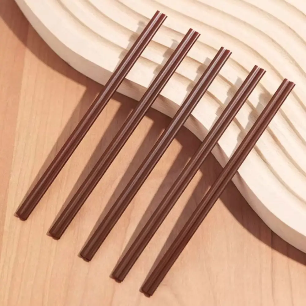 

Durable Double-Hole Coffee Straw Brown Anti-scalding Coffee Stirring Stick Plastic Individually Packaged Drinking Straw Party