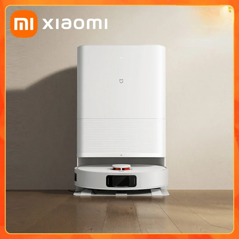 

Новинка беспроводной робот-пылесос Xiaomi MIJIA D102OMNIw M30 7000 ПА самоочищающаяся тряпка Бытовая Чистка от грязи робот-пылесос