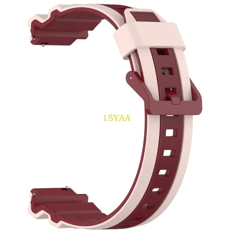 15ya Soft Silicone Wriststrap Replacement Rilis Cepat Gelang Tonton Silikon Band