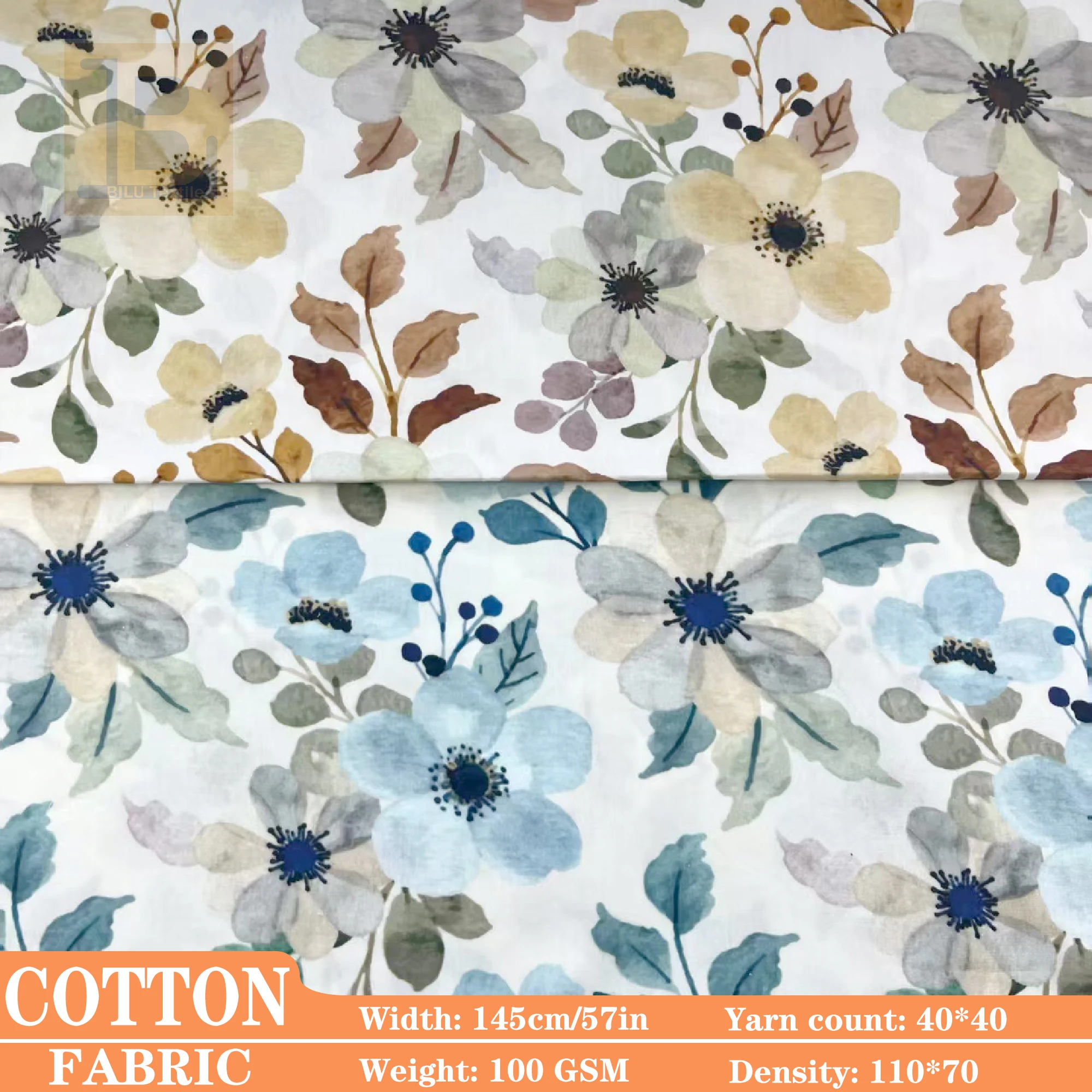 

100*145 см хлопковая поплиновая ткань, 40 s Like Liberty Style Dahlia с цветочным принтом для детей, женских платьев, домашней одежды и швейной одежды своими руками