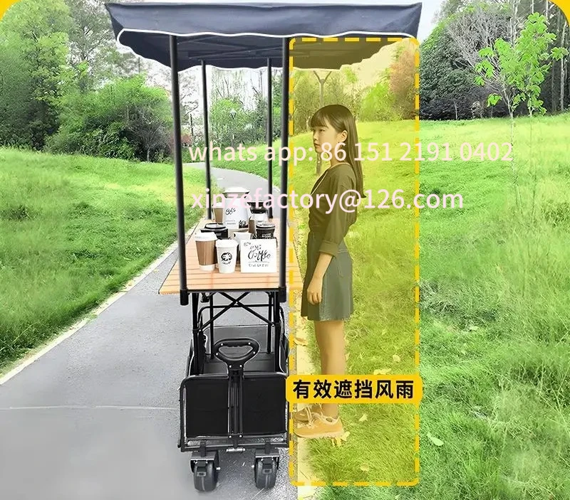 طاولات قابلة للطي قابلة للتخصيص، وحامل عرض، ومظلات قابلة للفصل، وعربات محمولة للتخييم، وكشك السوق الليلي #1