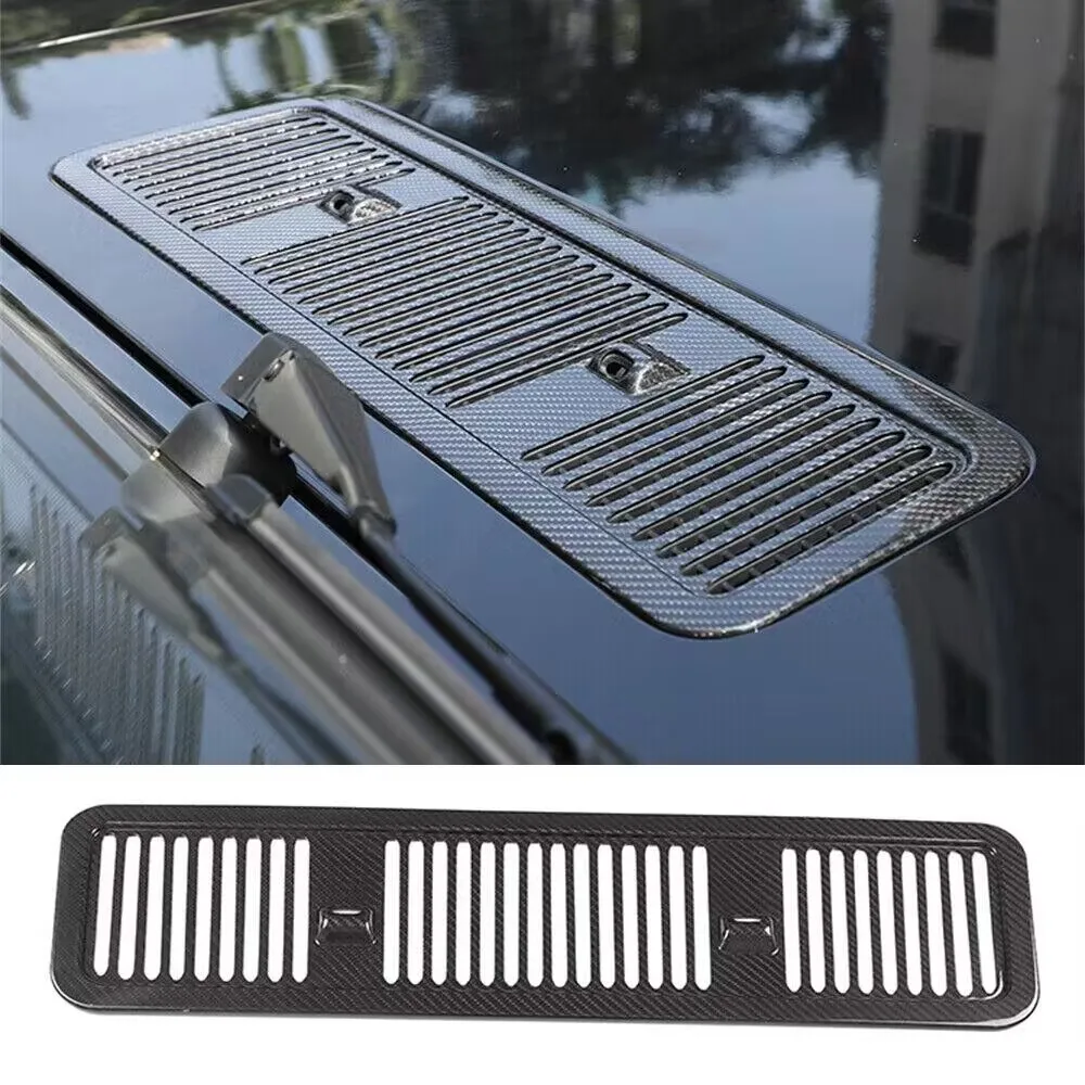 Real Carbon Fiber Car Front Engine Hood Side Air Vent Hood Fit For Mercedes-Benz G Class W463 G500 G55 G63 2019-2023