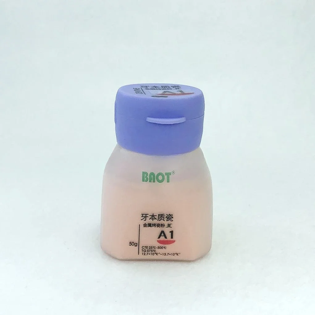 مواد طب الأسنان مسحوق بورسلين معدني BAOT Dentin DENTIN مسحوق بورسلين شفاف/شفاف للجسم عيادة سائلة خاصة #6