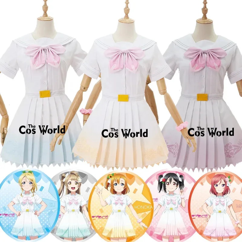 

Love Live 8th A Song for You 9, персонажи Kousaka Honoka Minami Kotori Sonoda Umi Ayase Eli, аниме, костюмы для косплея на заказ