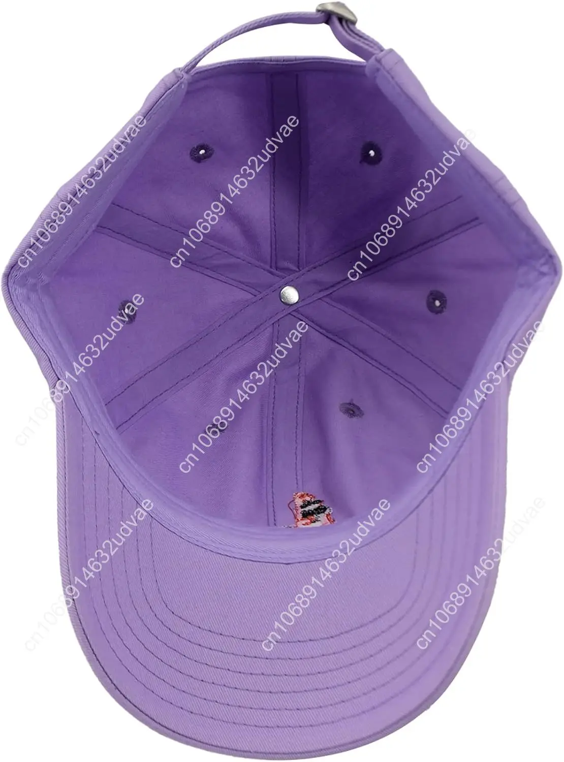 Cappello da papà Squarepants, berretto da baseball per adulti in cotone con tesa curva