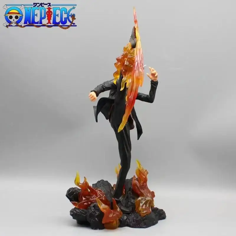 子供のためのPVCアクションフィギュア,サンジコレクタブルフィギュア,アニメコレクション,クリスマスプレゼント,ウィンドフィート,36cm