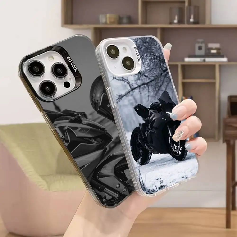 

Cool D-Ducaties-Is Phone Case For iPhone 16,15,14,13,12,11,Mini,Pro,SE,MAX White Matte Shockproof Cover