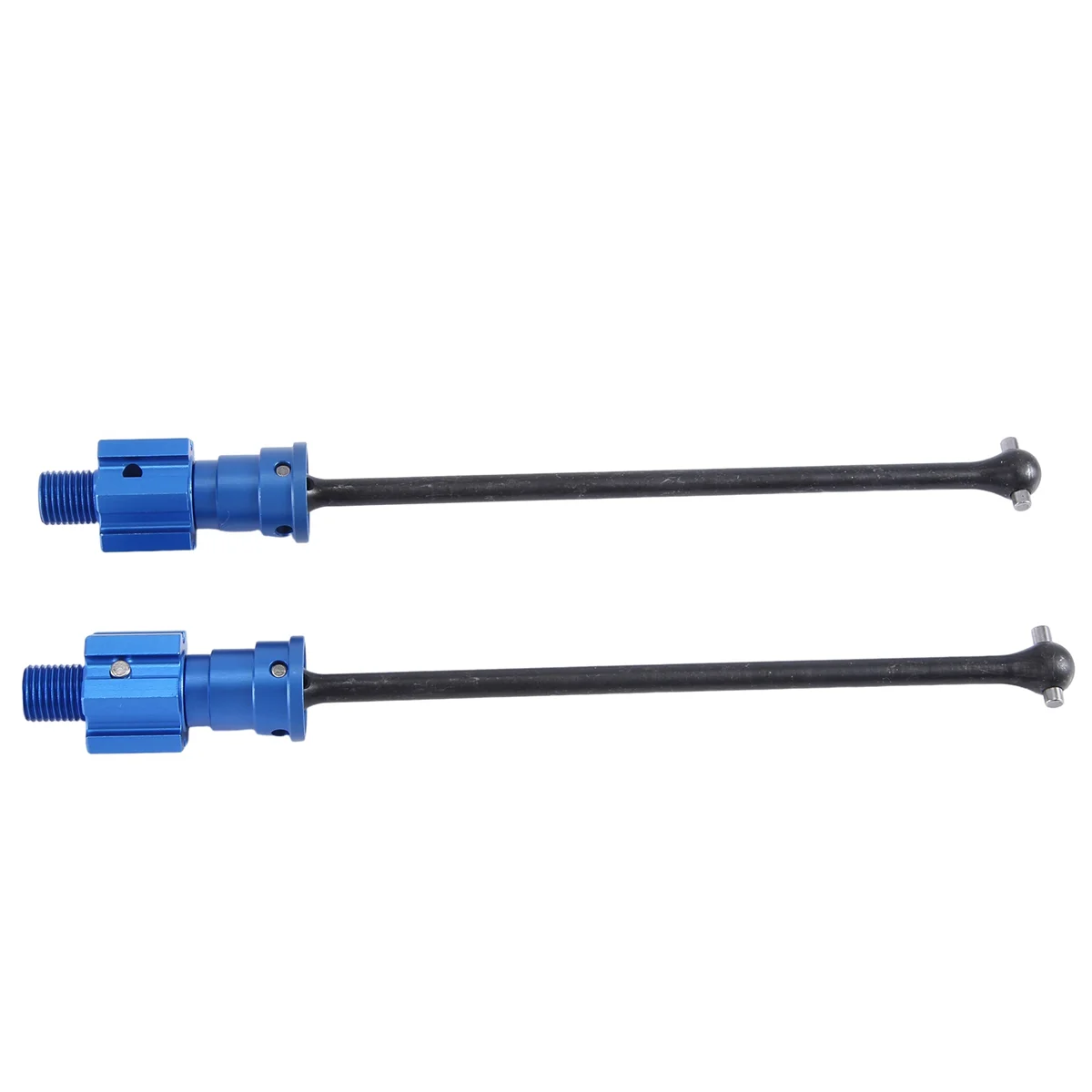 2PCS WideMaxx Steel Extended Drive Shaft CVD for 1/10 Traxxas MAXX WideMaxx RC Car Upgrade Parts,Blue