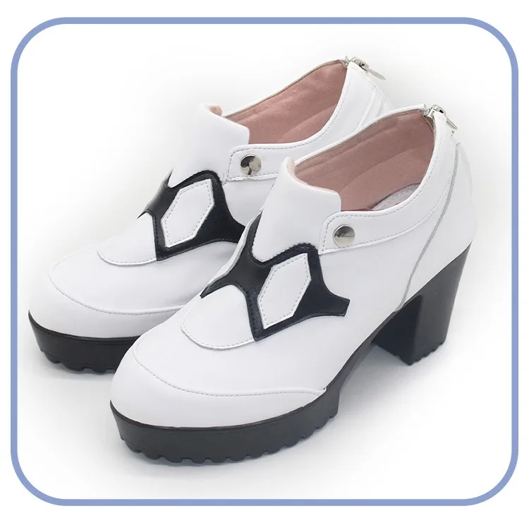 Dailuo Cosplay Shoes Anime Accessories Cosplay Props PU Leather Shoes Halloween Carnival Boot Custom Made