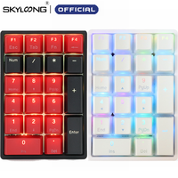 SKYLOONG SK21 Mechanical Keyboard GK21S Hot Swappable Switch RGB Mini Bluetooth Wireless Keyboards for Gamers Gaming Desktop Win