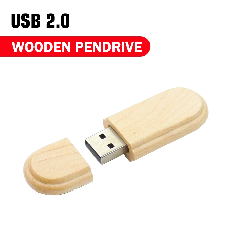 

1pcs USB 2.0 Wooden Usb 64gb USB Flash Drive Pendrive 4GB 8GB 16GB 32GB 64GB 128GB Memory Stick for Creative Gift