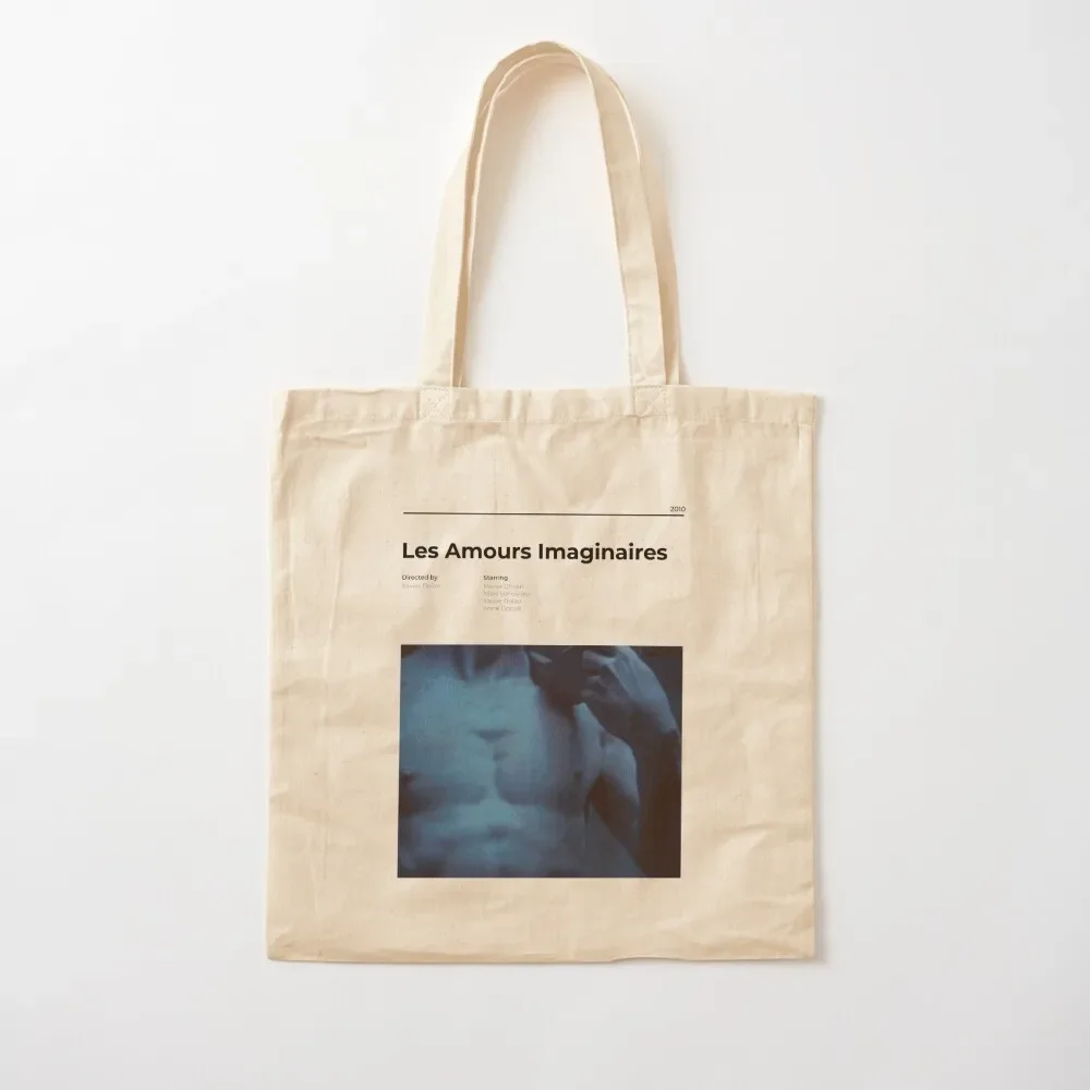 Les Amours Imaginaires - Heartbeats - Minimalist Movie Poster - Xavier Dolan Tote Bag hand bags Bag