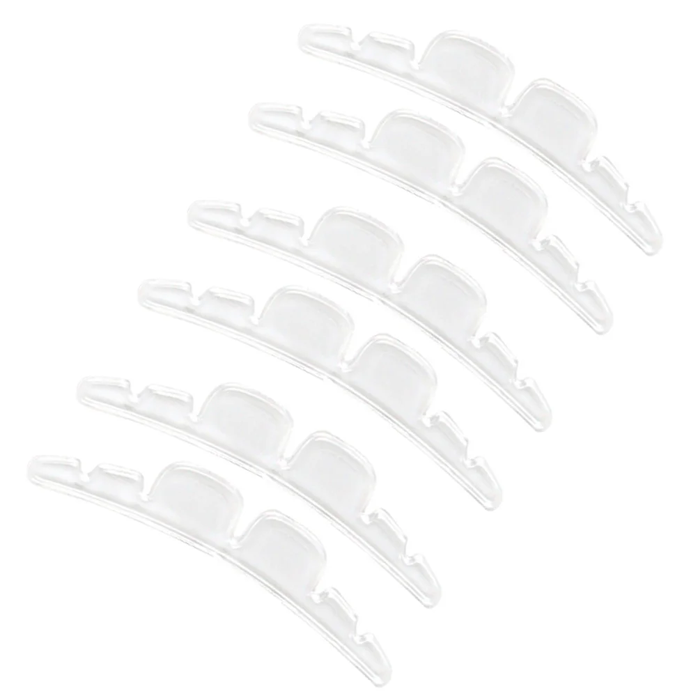 

3Pairs Transparent Sandals Anti-Slip Stickers Lightweight Durable Forefoot Pads Protect Corns Bunions Pain Relief