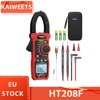 KAIWEETS HT208F Inrush Digital Clamp Meter, 1000A with Backlit, TRMS 6000 Counts, 15min Auto-shutdown, 38mm Large Jaw Design