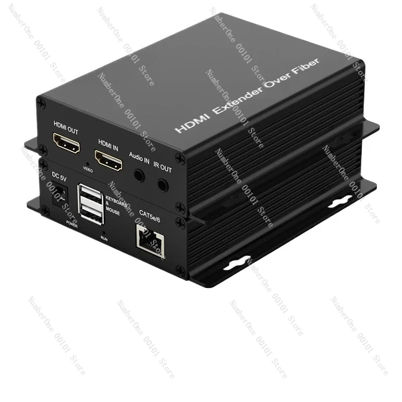 HDMI Extender 200m Network Cable to HDMI Audio Transceiver 1 Pair HTB-HDMI/R200-U
