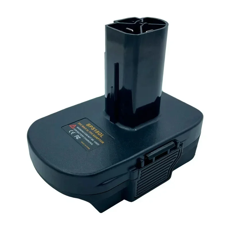 Imagem -02 - Adaptador Conversor Ferramenta para Dewalt Milwaukee Black Decker Porter-cabo Stanley Li-ion Bateria Dm18gl Bps18gl 19.2v