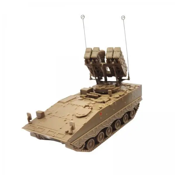 1 72 Scale Armored Tank Building Blocks Model High Detail Plastic Toy for Home Office Display