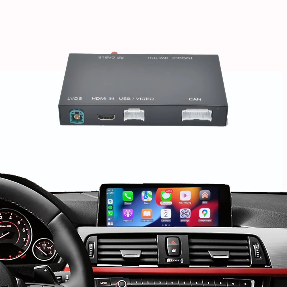 Wireless CarPlay 3 4 Series F30 F31 F32 F33 F34 F35 F36 2012-2020 Android Mirror Link AirPlay Car Play Youtube Function
