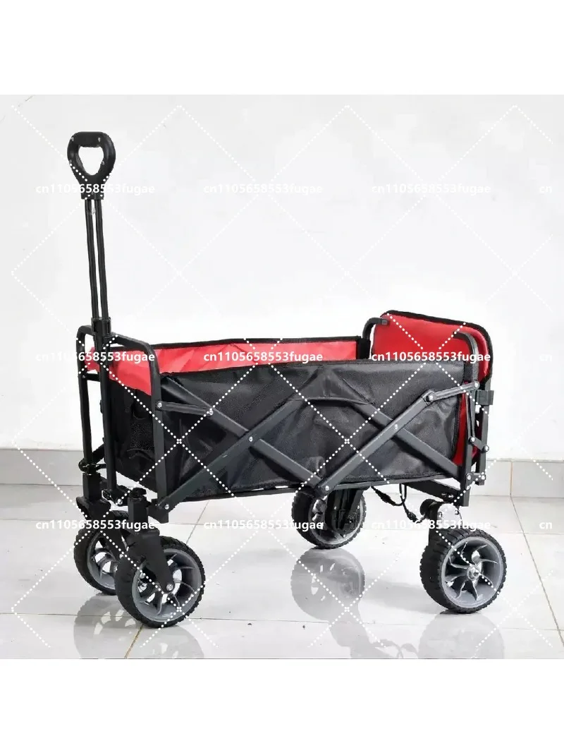 Foldable Beach Wagon Cart 7