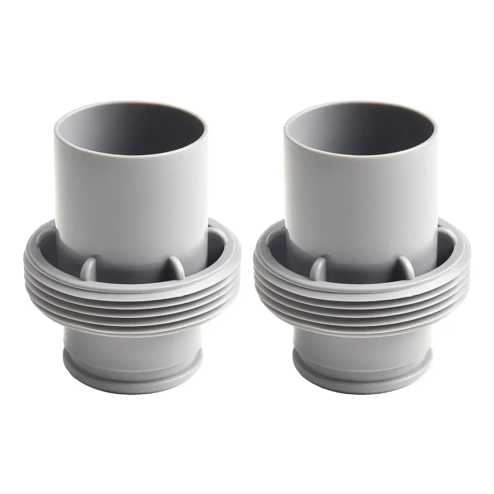 Adaptador de piscina sobre el suelo de PVC, 2 uds., para manguera Bestway P05992, adaptador de 38MM, clorador de agua salada, adaptador de repuesto para bomba de arena