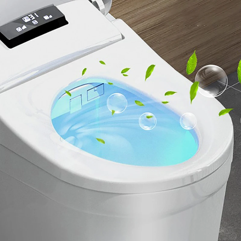 Imagem -05 - Ecofresh d Assento de Vaso Sanitário Inteligente em Forma de u Cobertura de Bidê Elétrico Luz Noturna Inteligente Pulverizador de Bidê Inteligente Massagem Seca e Limpa ao Calor