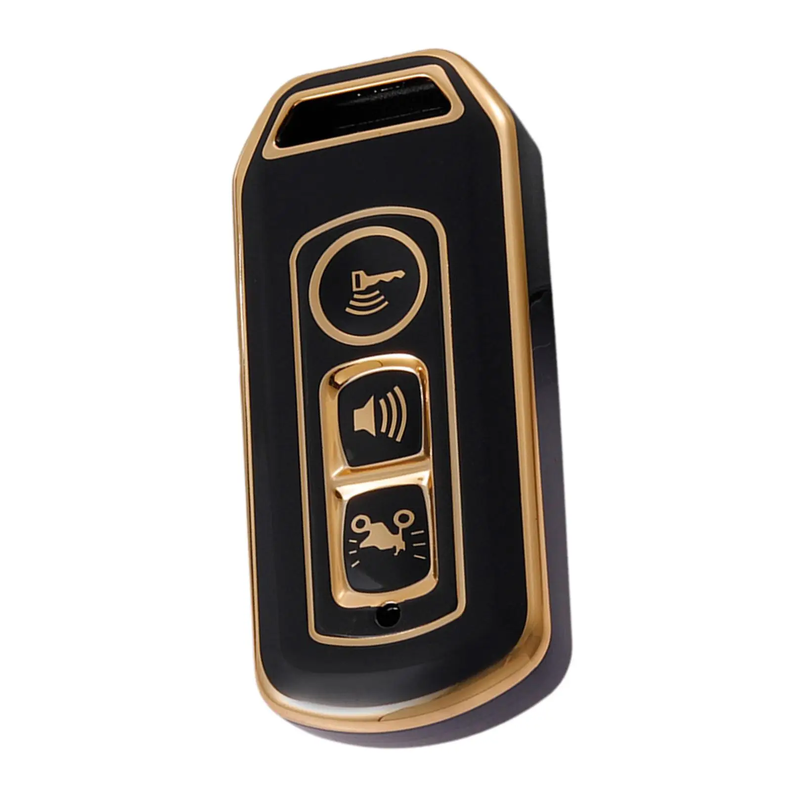 

Motorcycle Remote Key Shell Easy to Install Dustproof Full Protection Stylish 3 Buttons Key Fob Cover Case for Honda SH125