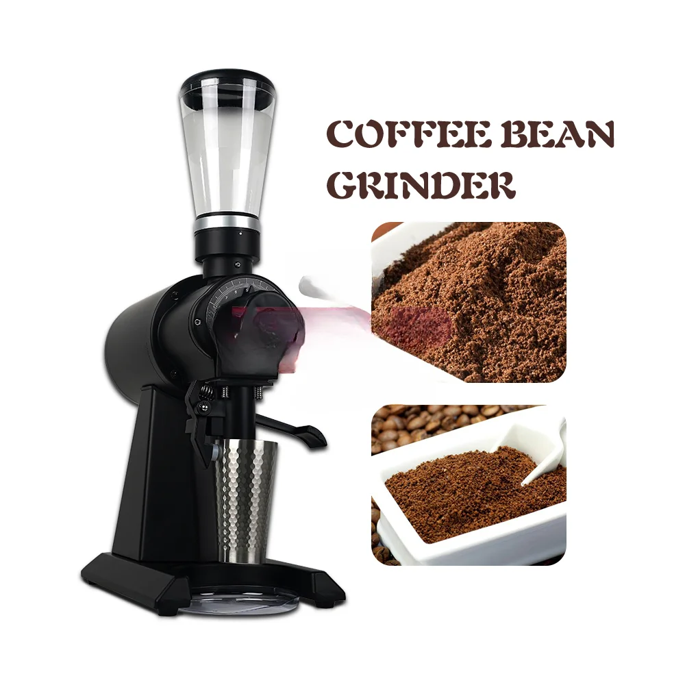 Professional Commercial Automatic Grinding Coffee Bean Machine 16 Gear Adjustable Setting Cappuccino Ek43s Coffee Grinder