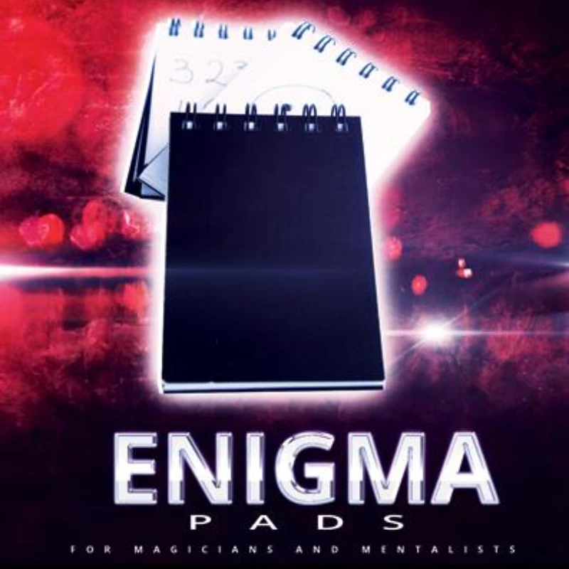 Enigma Pad (3 Gimmick Pack ) By Paul R,Close Up Magic Props,Illusions Mentalism,Prophecy,Magician Toys Fism  Magic Trick