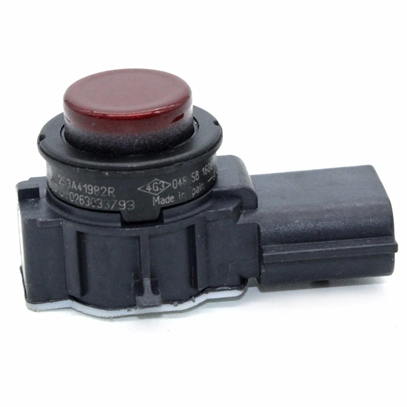 Sensor de estacionamento PDC para Renault Clio IV, Radar Cor Vermelho, 253A41982R, 1.5 DCI 90 2012