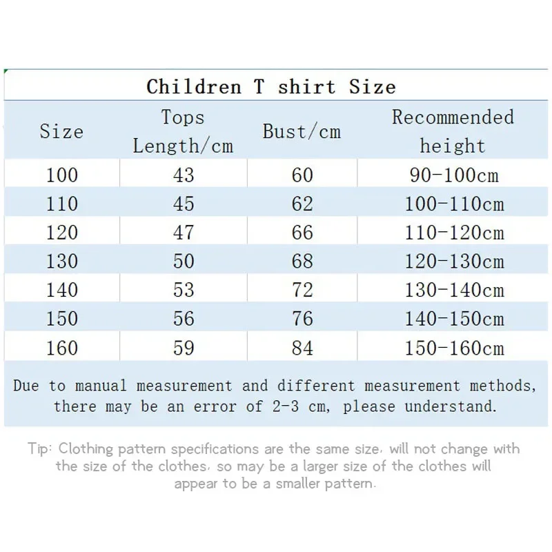 My Little Ponys Girls Anime Cotton T-shirt Children Cartoon Printed Tops Summer Fashion Cute Clothing Kids Short Sleeve Clothes