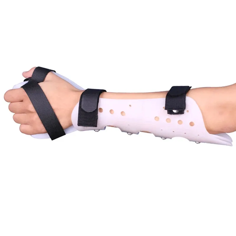 Adjustable upper limb orthoses forearm arm wrist elbow fracture fixed with a stent gear splint