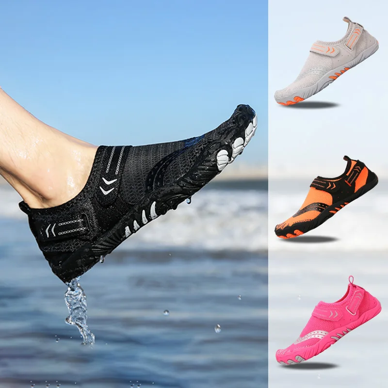 Outdoor Diving Shoes With Anti-Cut And Anti-Slip Dottom,Quick Drying Beach Shoes,Surfing And Snorkeling Water Shoes