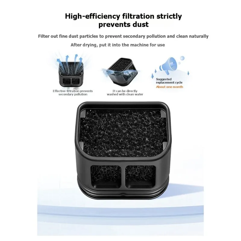 A44T Fit For Mijia 4/4 MAX/4 PRO Brush Filter Deodorizing Stick Refill Vacuum Cleaner Parts Accessories