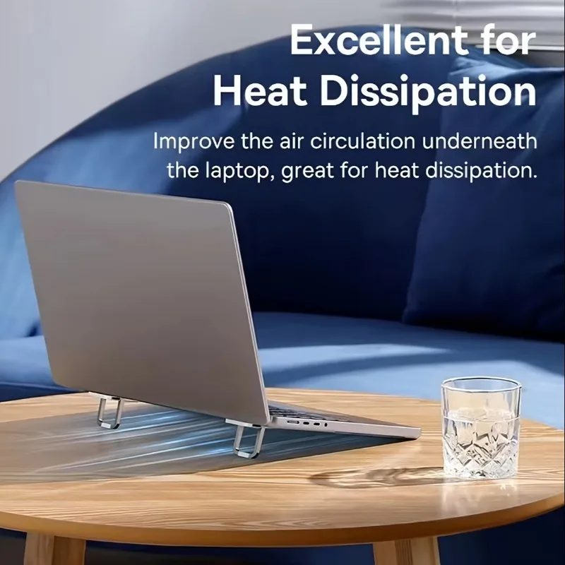 2-Piece Foldable Laptop Stand for Computer and Keyboard description 3