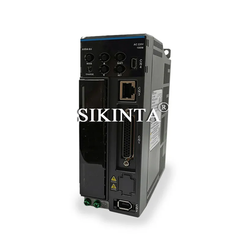 ในสต็อก ซีรีส์ B3 ไดรฟ์เซอร์โวใหม่เอี่ยม ASD-B3-0121-E 100W 220V ผ่านการทดสอบอย่างสมบูรณ์