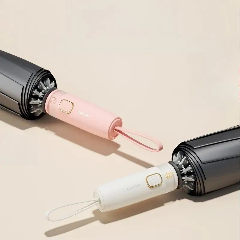 

Fully Automatic Reverse Sunshade Umbrella Black Vinyl Sun Protection Elastic Sturdy and Durable Umbrella for Sunny and Rainy Day