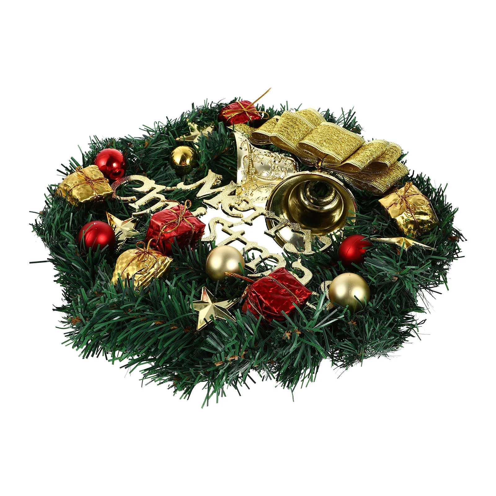 

Christmas Artificial Wreath Premium Lifelike Door Wall Hanging Decor for Holiday Party Xmas Festival Home Decoration