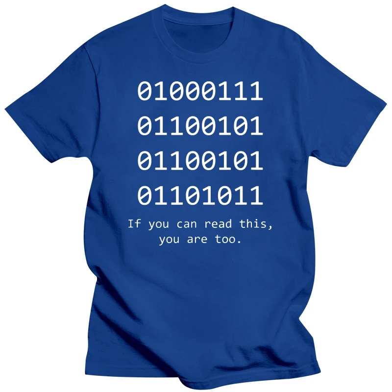 Computer Binary Code Programmer T Shirts Funny Developer Geek Gift Men Women Short Sleeve T-Shirt Graphic Mens Clothing