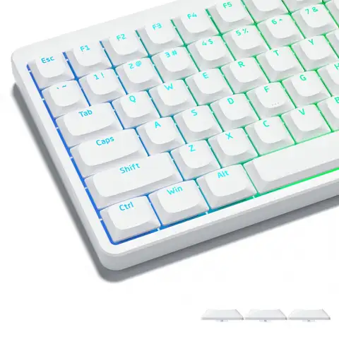 Niskoprofilowy klawisz z podświetleniem PBT 118 klawiszy do klawiatury mechanicznej 60% 65% 75% 100% Cherry Gateron MX Switches