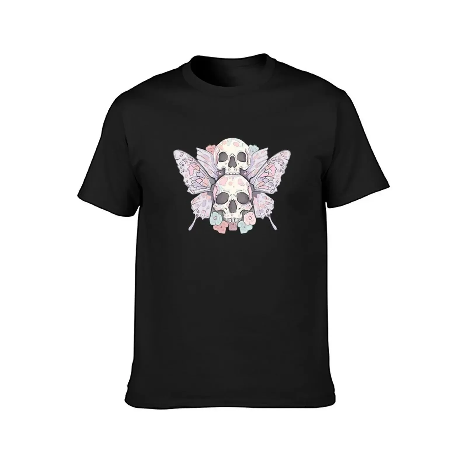 Pastel Death Moth T-Shirt shirts graphic tees plus sizes workout shirts for men