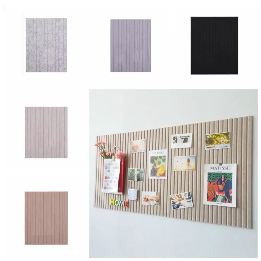 Tablero de pegatinas de pared de fieltro autoadhesivo, 40x60cm, foto gruesa, arte de pared, impermeable, bricolaje, Panel de pared tridimensional, decoración del hogar